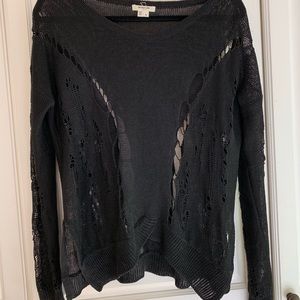 Helmut Lang distressed sweater